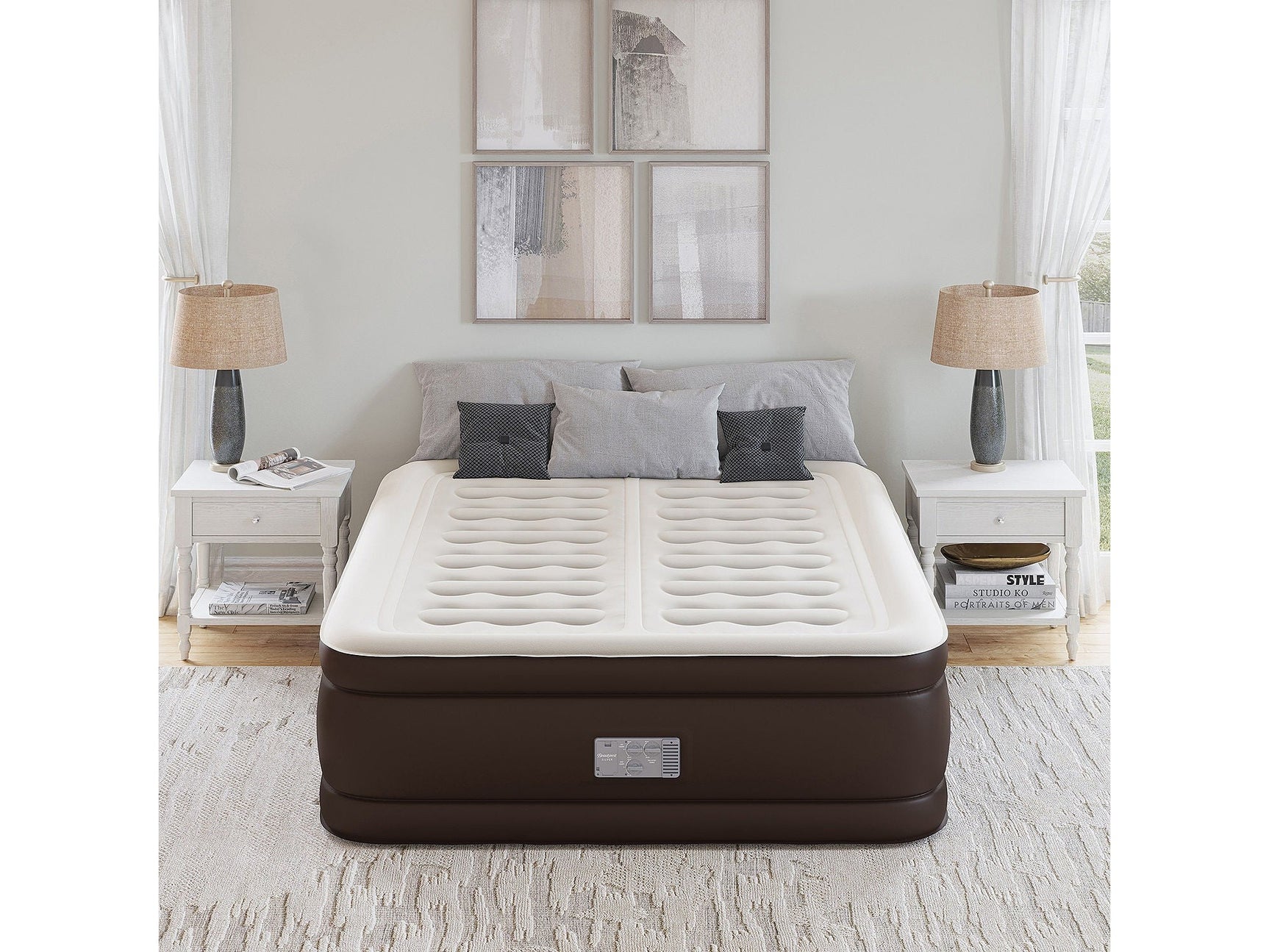 Boyd Sleep Queen Beautyrest Silver Duet Express Air Mattress - Ornate Home