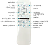 Boyd Sleep Queen Bed Frame Base: Adjustable Zero-Gravity Power Base w/ Massage - Ornate Home