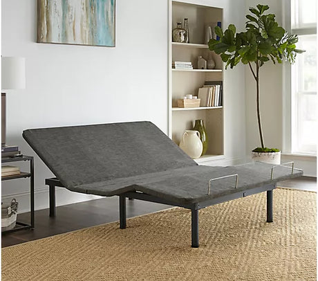 Boyd Sleep Queen Bed Frame Base: Adjustable Zero-Gravity Power Base w/ Massage - Ornate Home