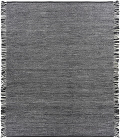 Boyden Black Area Rug with Tassels - Clearance - Ornate Home