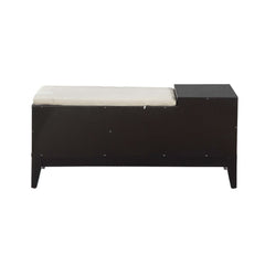 Boyet Cream/Black Bench - Ornate Home