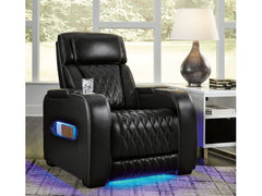 Boyington Black Power Recliner - Ornate Home
