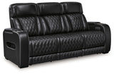 Boyington Black Power Reclining Sofa, Loveseat and Recliner (Online Special Price) - Ornate Home