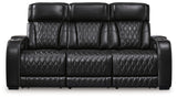 Boyington Black Power Reclining Sofa, Loveseat and Recliner (Online Special Price) - Ornate Home