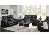 Boyington Black Power Reclining Sofa, Loveseat and Recliner (Online Special Price) - Ornate Home