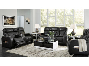 Boyington Black Power Reclining Sofa, Loveseat and Recliner (Online Special Price) - Ornate Home