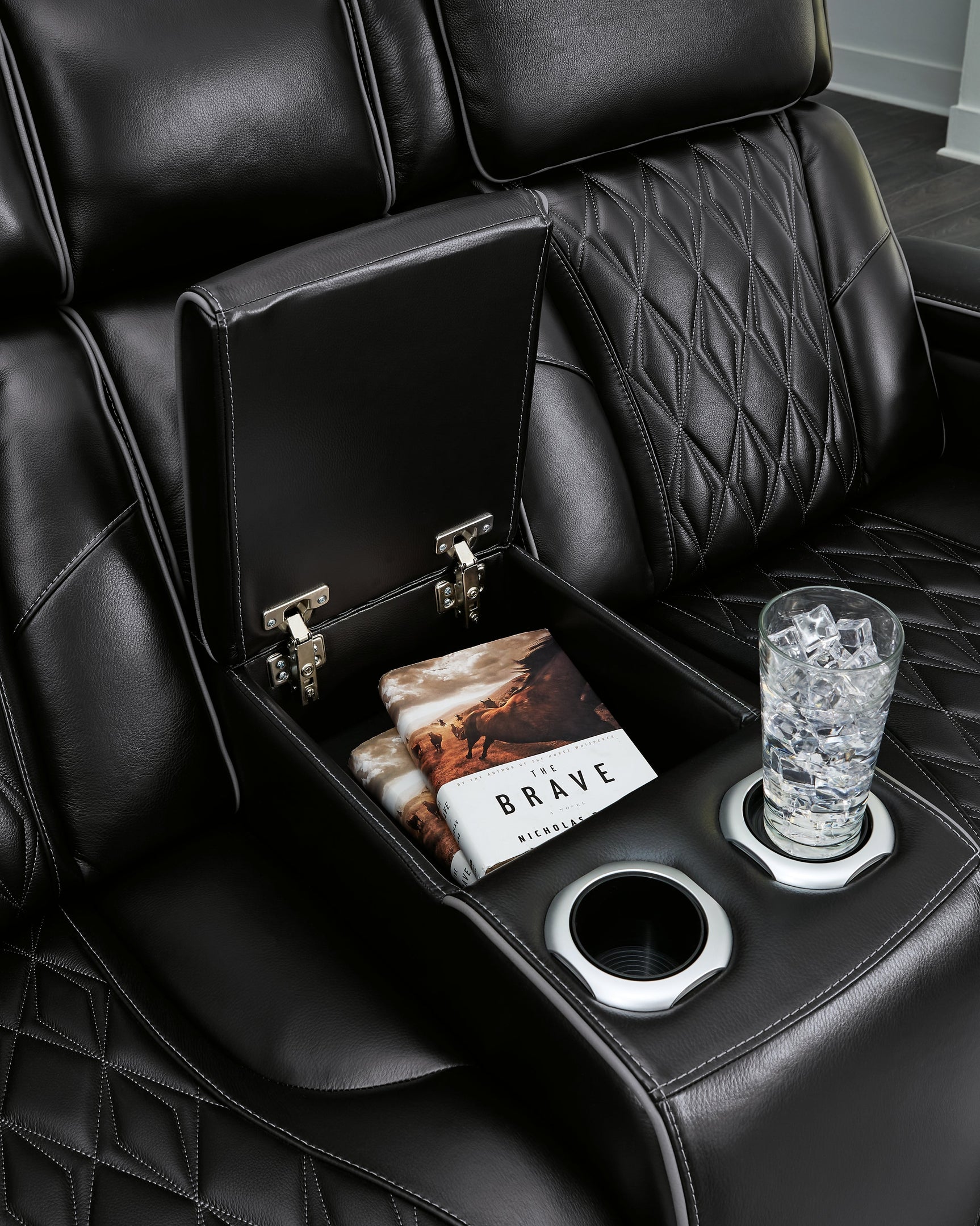 Boyington Black Power Reclining Sofa, Loveseat and Recliner (Online Special Price) - Ornate Home