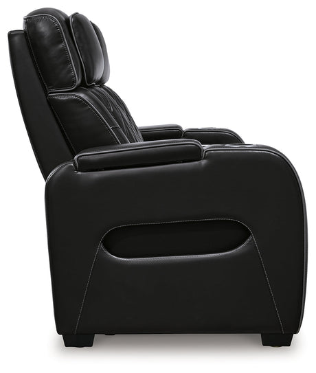 Boyington Black Power Reclining Sofa, Loveseat and Recliner - Ornate Home