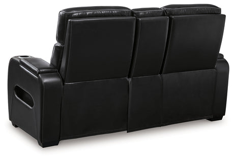 Boyington Black Power Reclining Sofa, Loveseat and Recliner - Ornate Home