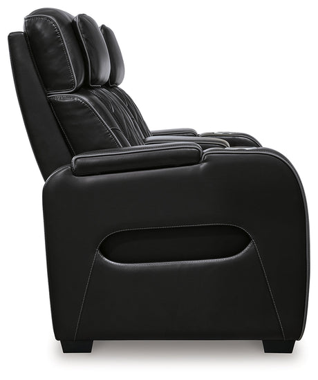 Boyington Black Power Reclining Sofa, Loveseat and Recliner - Ornate Home