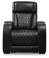 Boyington Black Power Reclining Sofa, Loveseat and Recliner - Ornate Home