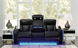 Boyington Black Power Reclining Sofa (Online Special Price) - Ornate Home