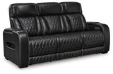 Boyington Black Power Reclining Sofa (Online Special Price) - Ornate Home