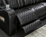 Boyington Black Power Reclining Sofa and Loveseat (Online Special Price) - Ornate Home