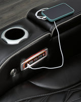 Boyington Black Power Reclining Sofa and Loveseat (Online Special Price) - Ornate Home