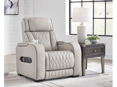 Boyington Gray Power Recliner - Ornate Home