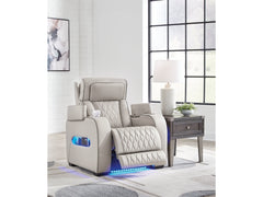 Boyington Gray Power Recliner - Ornate Home