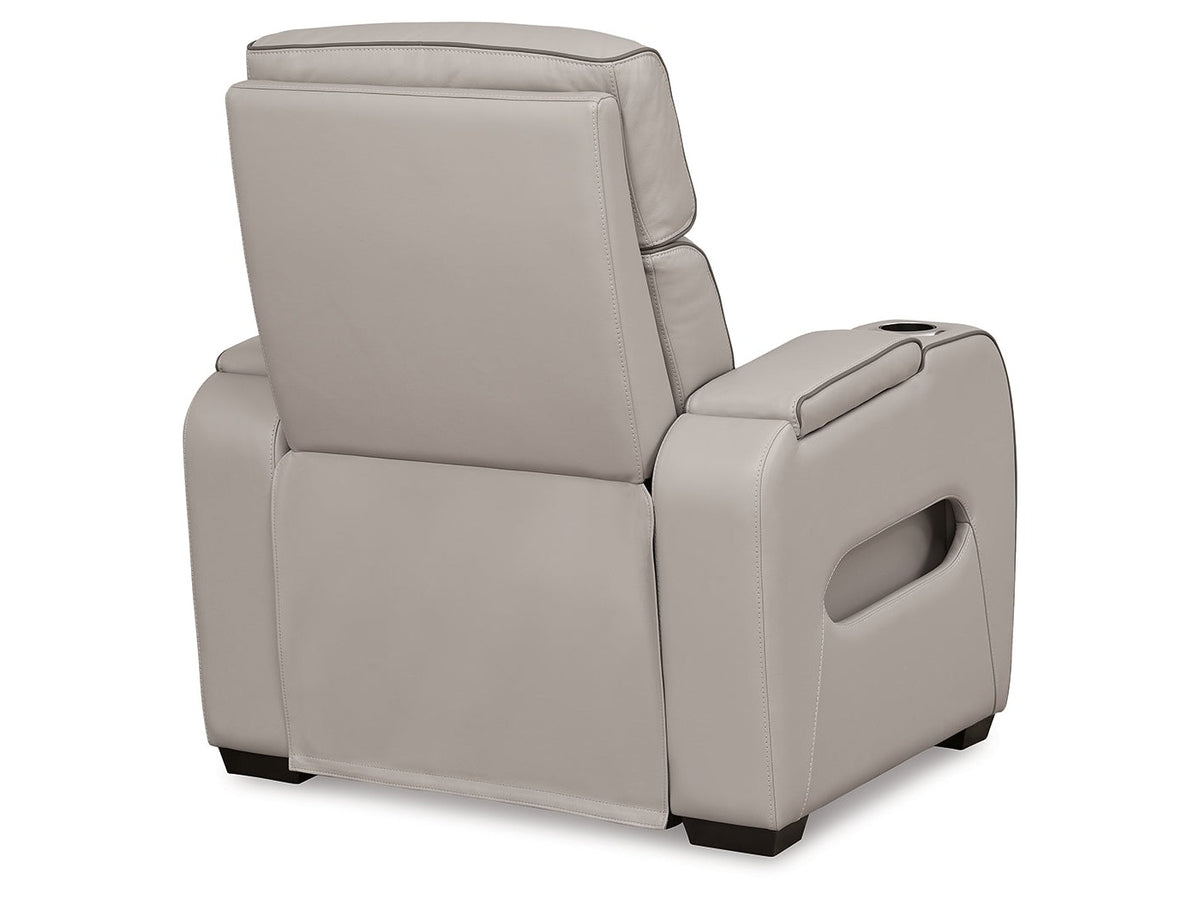 Boyington Gray Power Recliner (Online Special Price) - Ornate Home