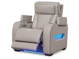 Boyington Gray Power Recliner (Online Special Price) - Ornate Home