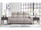 Boyington Gray Power Reclining Sofa (Online Special Price) - Ornate Home
