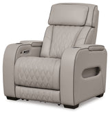Boyington Gray Power Reclining Sofa and Recliner (Online Special Price) - Ornate Home
