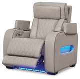 Boyington Gray Power Reclining Sofa and Recliner (Online Special Price) - Ornate Home