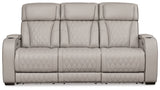 Boyington Gray Power Reclining Sofa and Recliner (Online Special Price) - Ornate Home