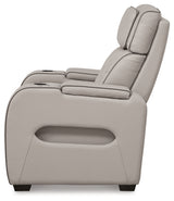 Boyington Gray Power Reclining Sofa and Recliner - Ornate Home