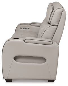 Boyington Gray Power Reclining Sofa and Recliner - Ornate Home