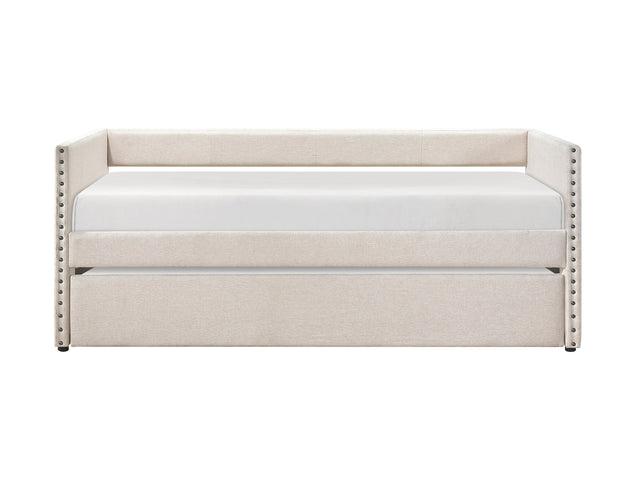 Boynton Beige Daybed w/ Trundle - Ornate Home