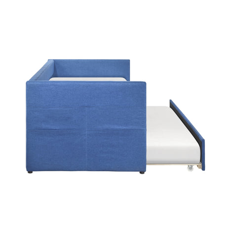 Boynton Blue Daybed w/ Trundle - Ornate Home