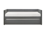 Boynton Dark Gray Daybed w/ Trundle - Ornate Home