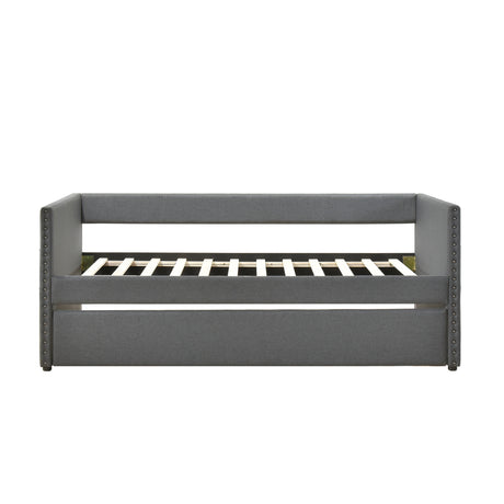 Boynton Dark Gray Daybed w/ Trundle - Ornate Home