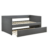 Boynton Dark Gray Daybed w/ Trundle - Ornate Home