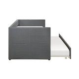 Boynton Dark Gray Daybed w/ Trundle - Ornate Home