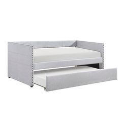 Boynton Gray Daybed w/ Trundle - Ornate Home