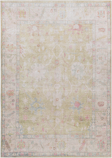 Bozkurt Distressed Washable Rug - Ornate Home