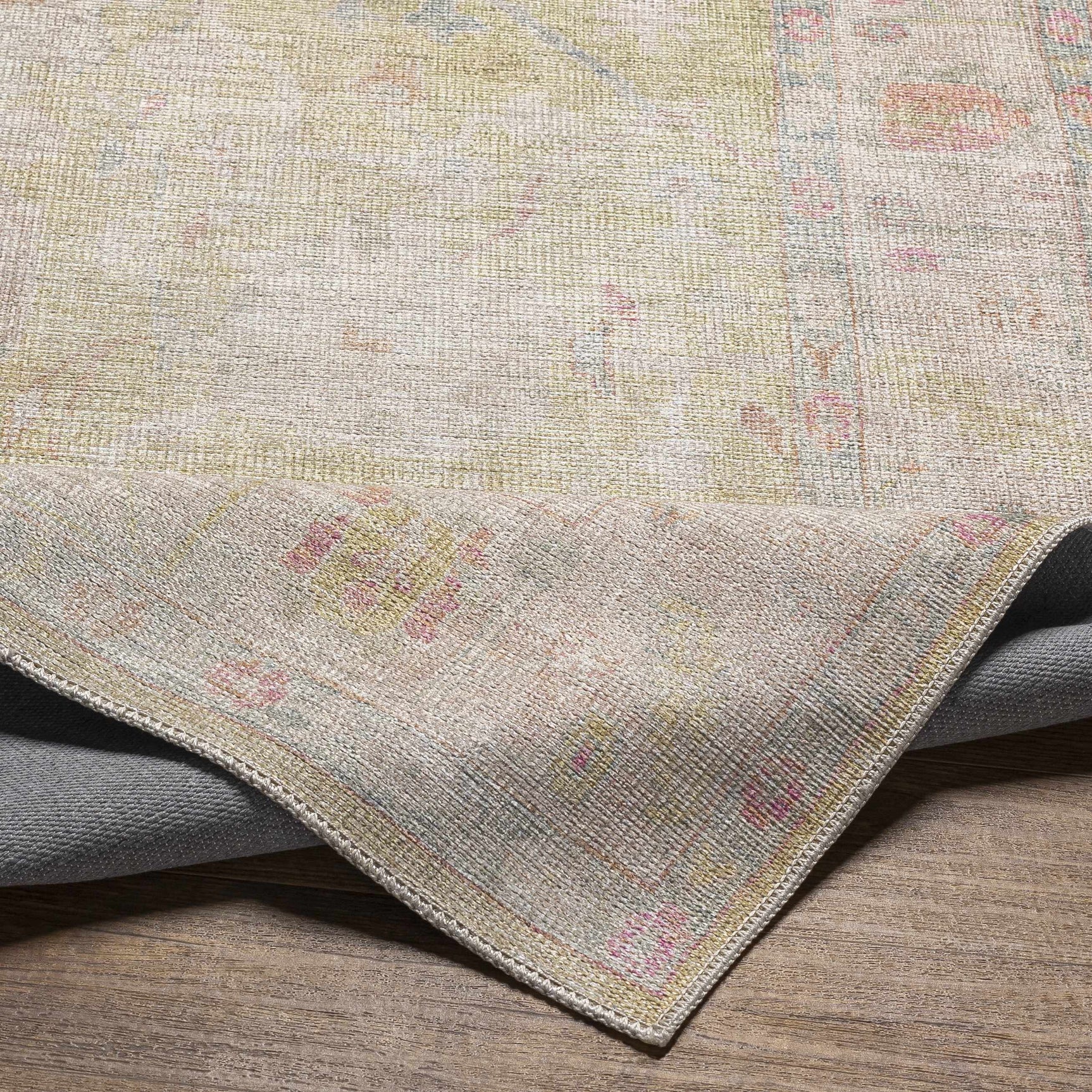 Bozkurt Distressed Washable Rug - Ornate Home