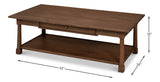 Bracken Brown Cocktail Table - Ornate Home