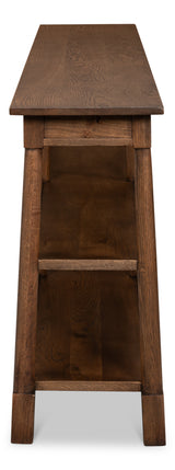 Bracken Brown Large Console Table