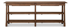 Bracken Brown Large Console Table - Ornate Home