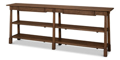 Bracken Brown Large Console Table - Ornate Home