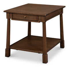 Bracken Brown Side Table - Ornate Home