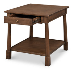 Bracken Brown Side Table - Ornate Home
