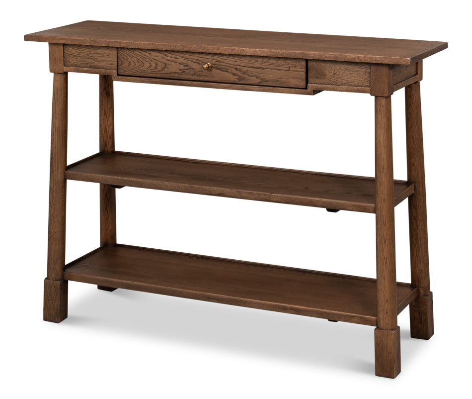 Bracken Brown Small Console Table