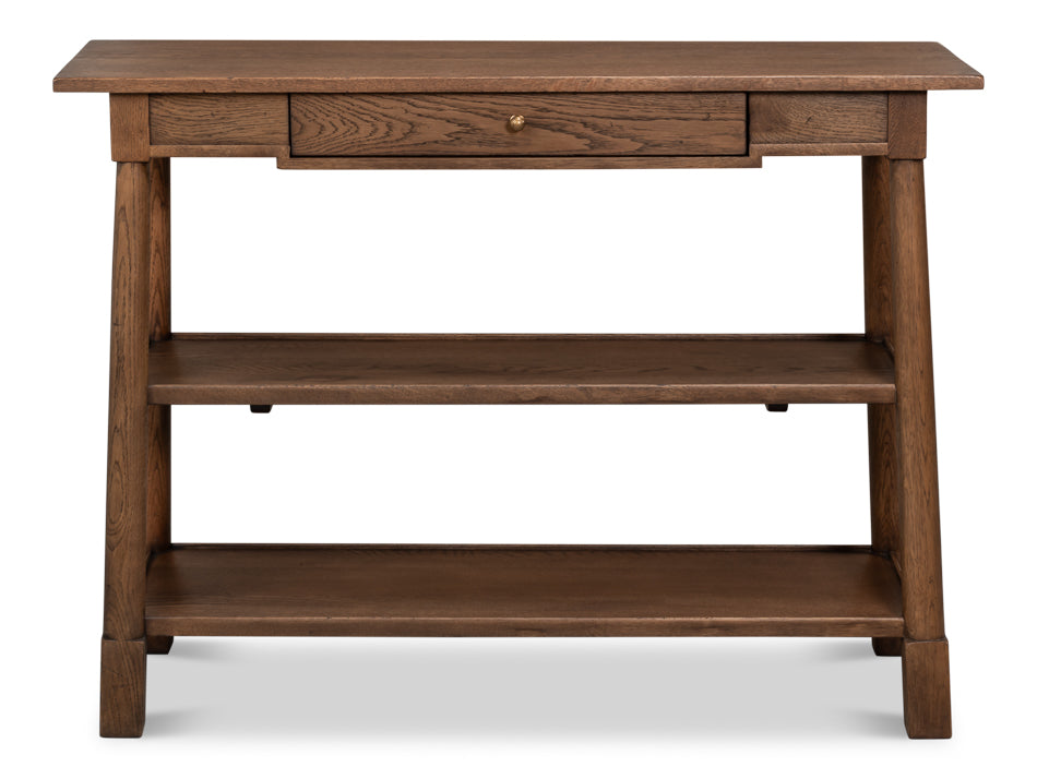 Bracken Brown Small Console Table