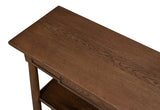 Bracken Brown Small Console Table