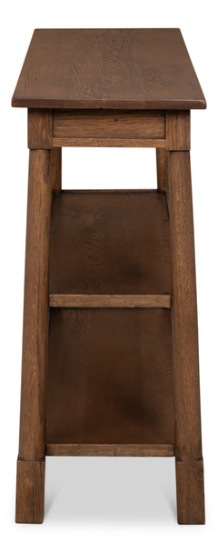 Bracken Brown Small Console Table - Ornate Home