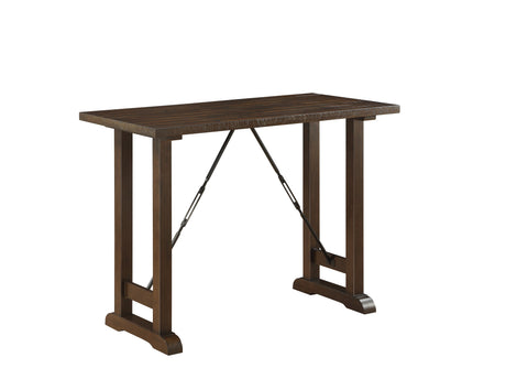 Bracknell Brown Cherry 3-Piece Pack Counter Height Set - Ornate Home