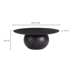 Bradbury Black Coffee Table - Ornate Home